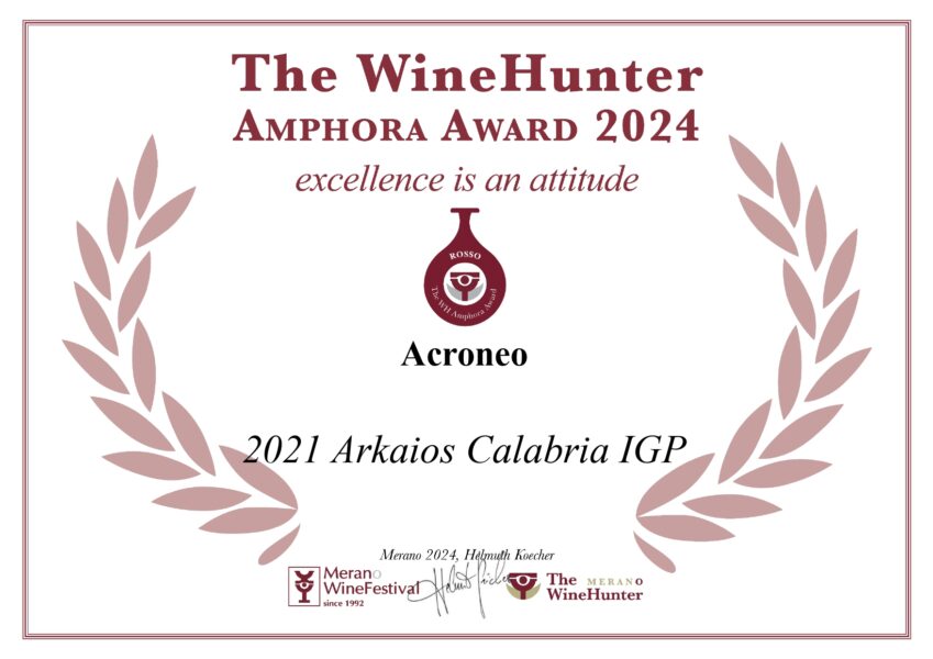 Medaglia gold Città del Vino 2024