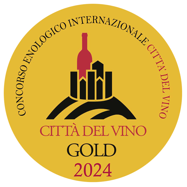Medaglia gold Città del Vino 2024